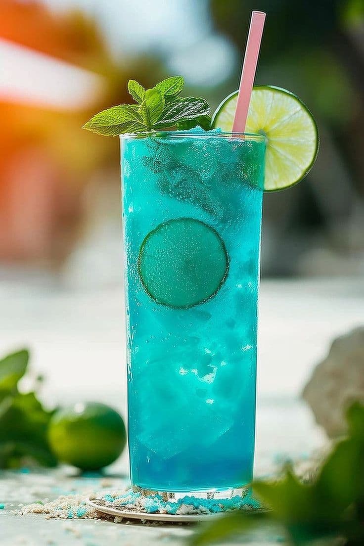 Limonadă Blue Lagoon